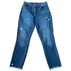 Abercrombie & Fitch Mid Rise Super Skinny Ankle Jeans